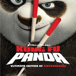 Kung Fu Panda Jack Black DreamWorks Animation DVD Format PG Rated